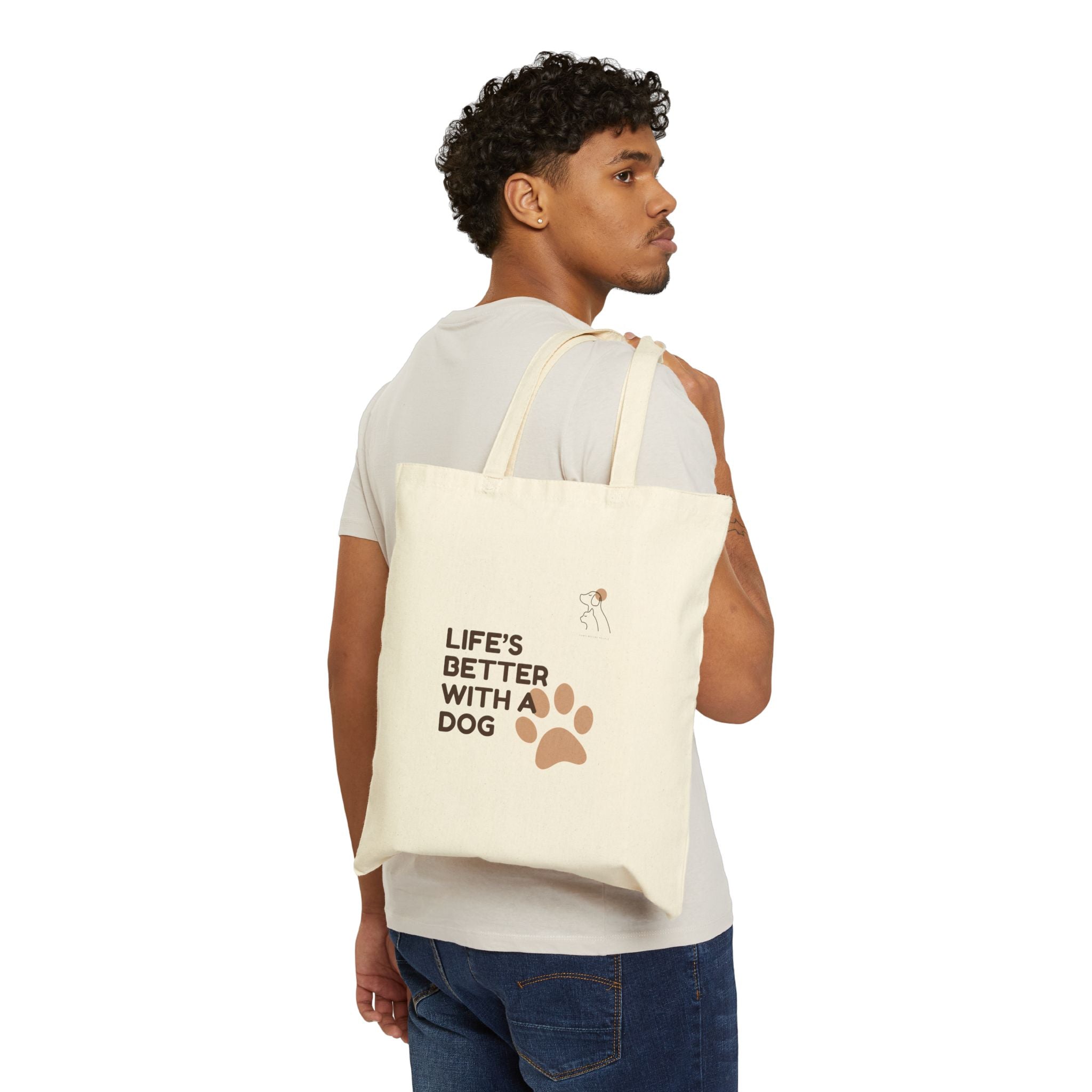 Eco-Friendly Paw Tote Bag