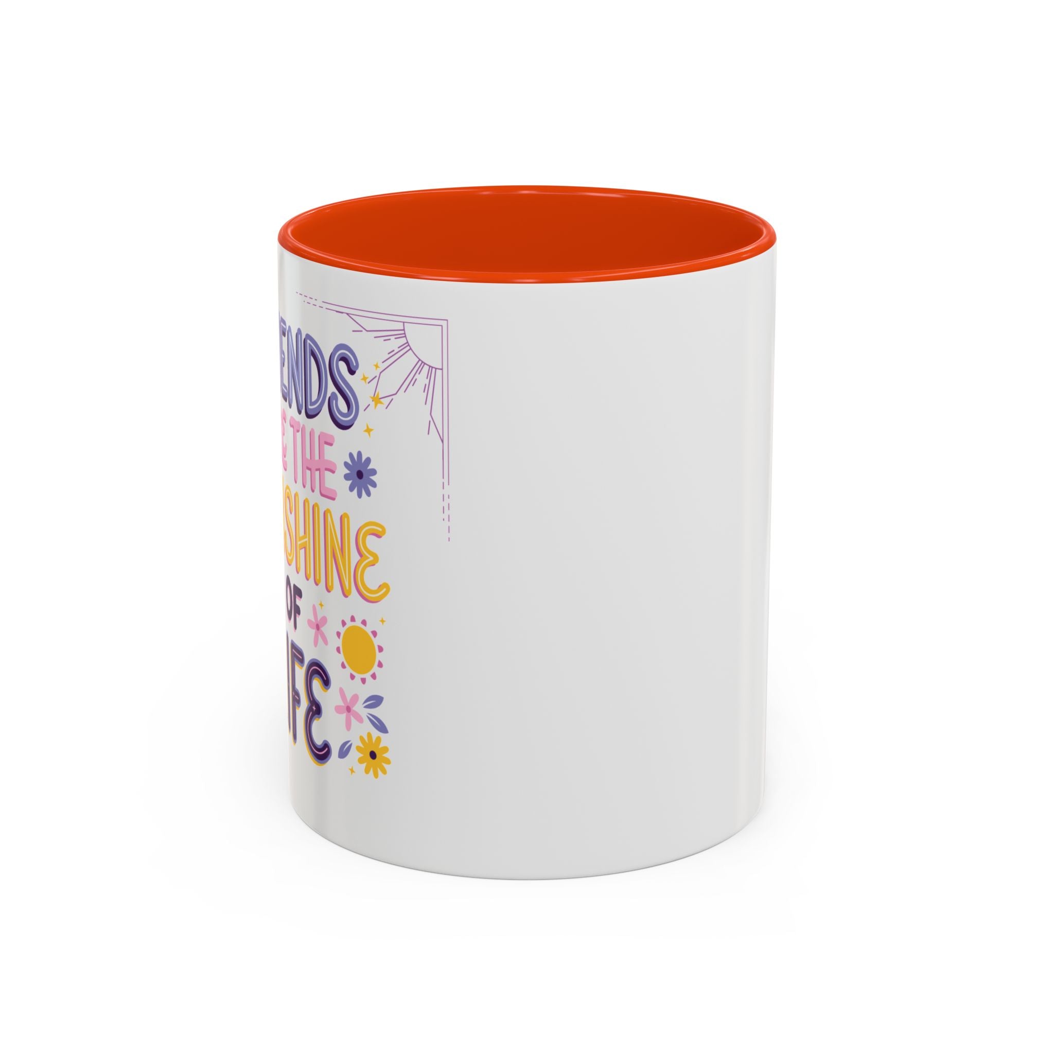 Snack Dealer / Colorful Friendship Ceramic Mug