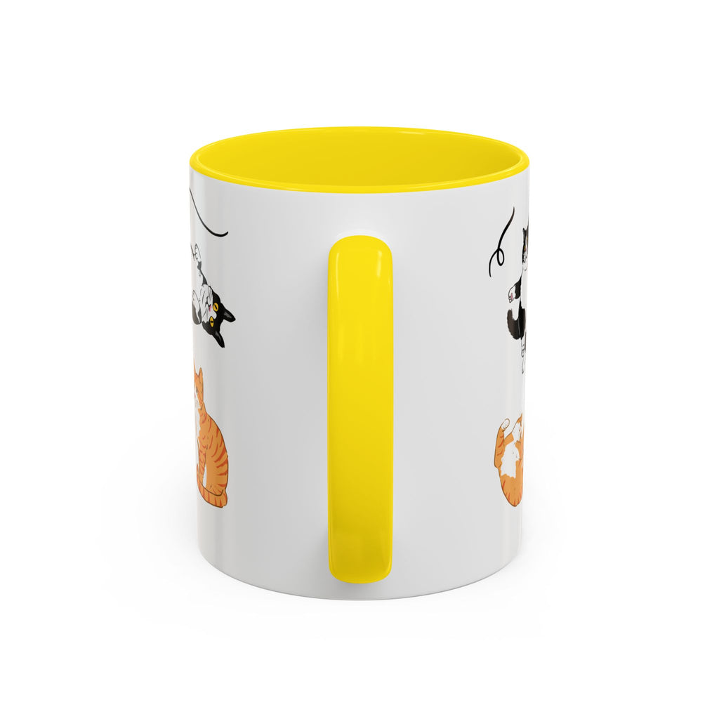Cute Cat Accent Coffee Mug