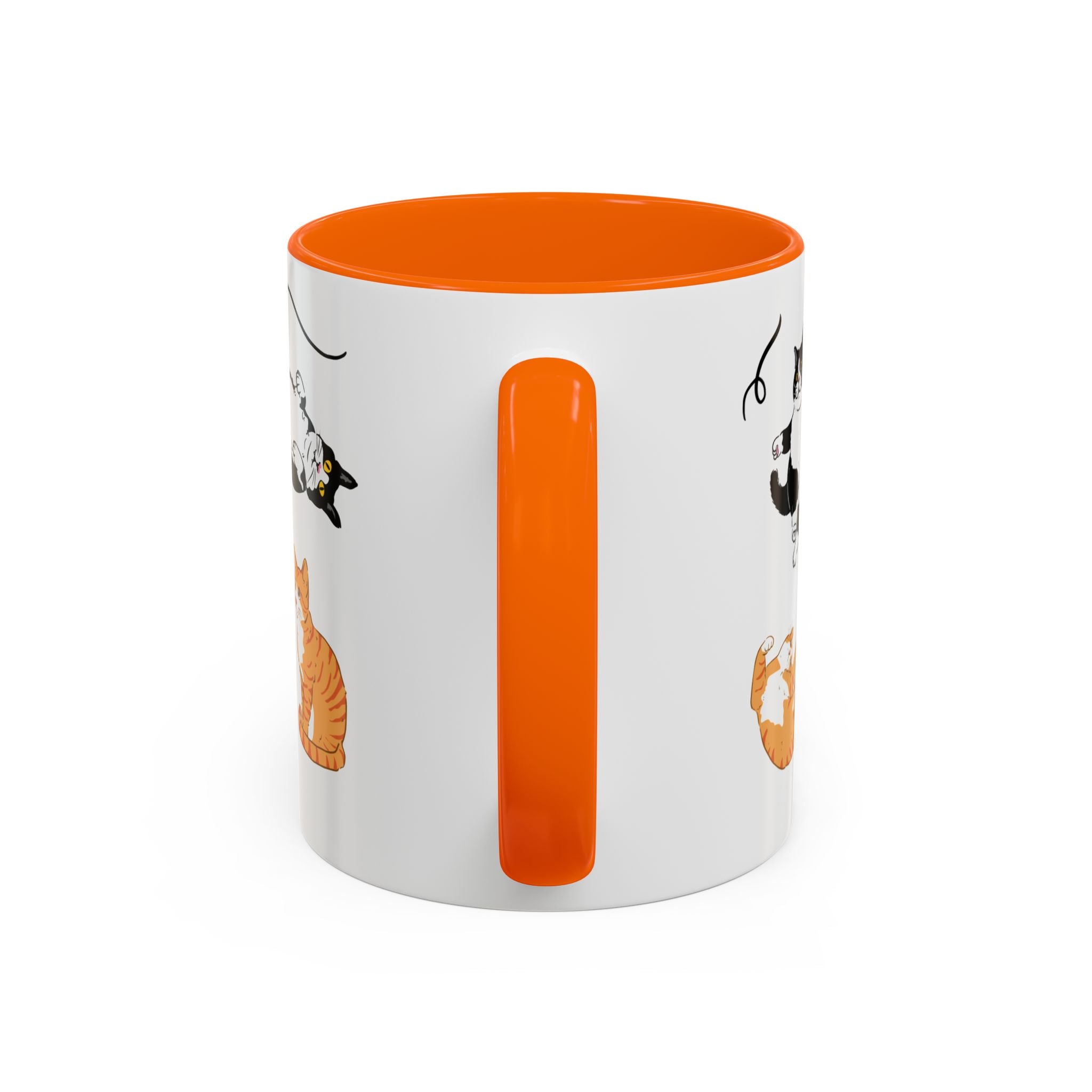 Cute Cat Accent Coffee Mug
