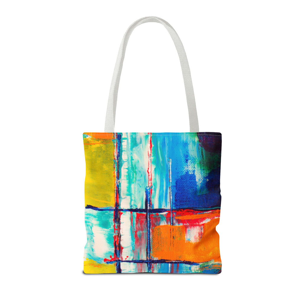 Vibrant Abstract Art Tote Bag