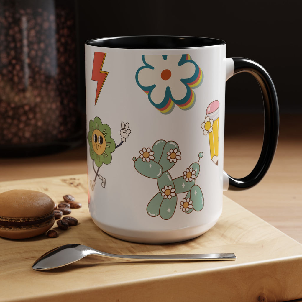 Whimsical Accent Coffee Mug