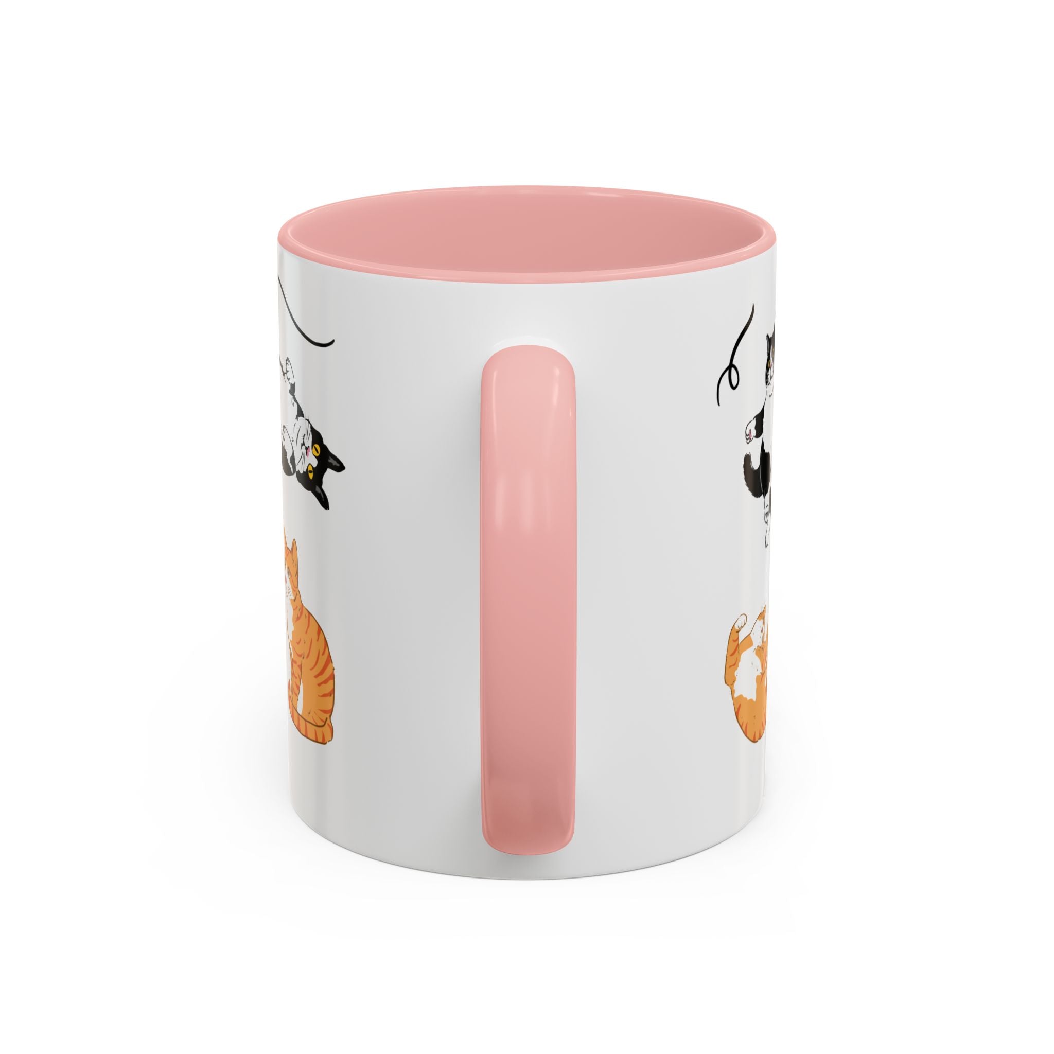 Cute Cat Accent Coffee Mug