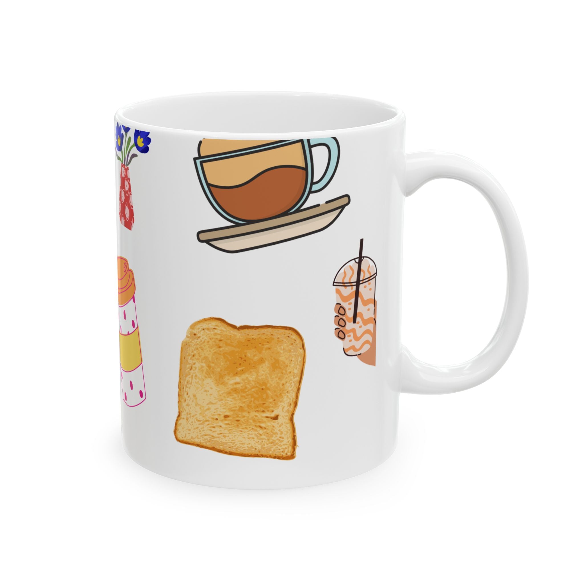Cheerful Breakfast Mug