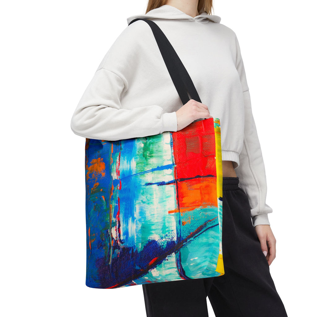 Vibrant Abstract Art Tote Bag