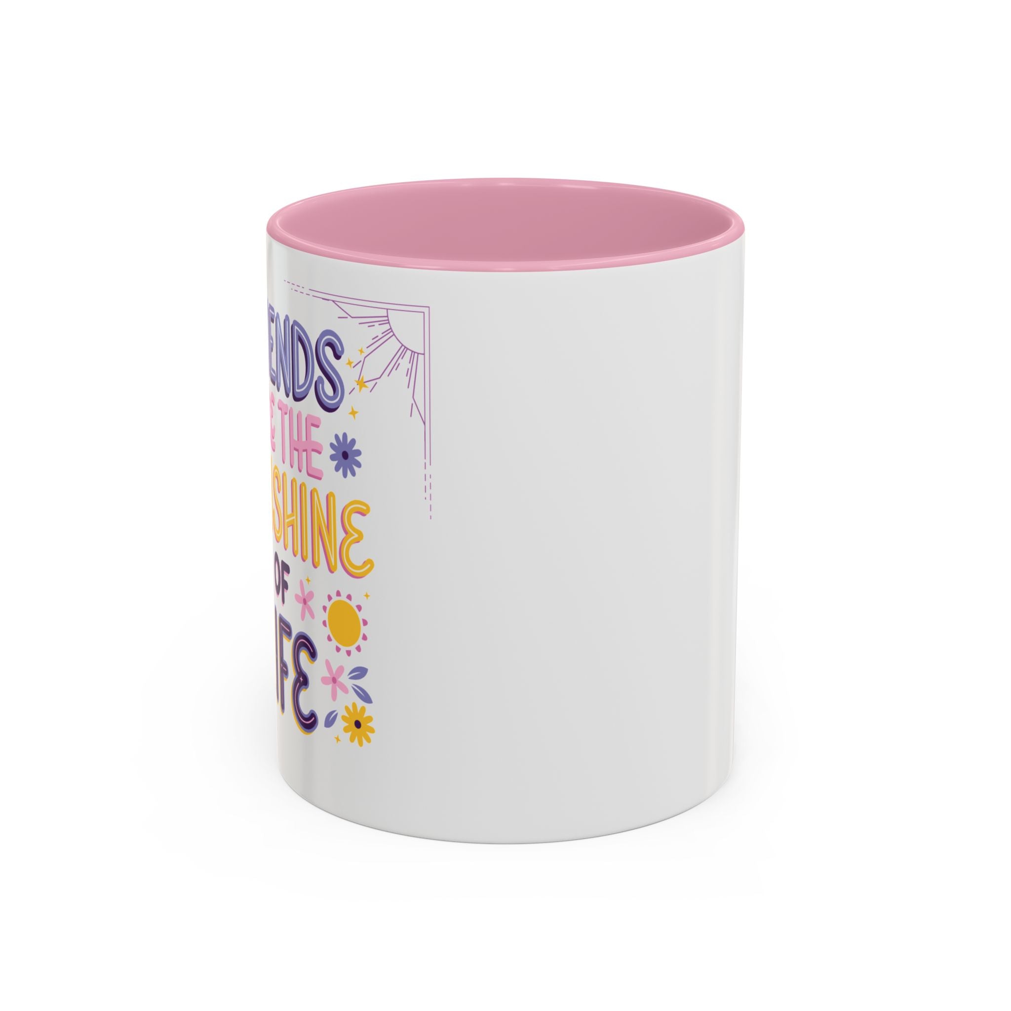 Snack Dealer / Colorful Friendship Ceramic Mug