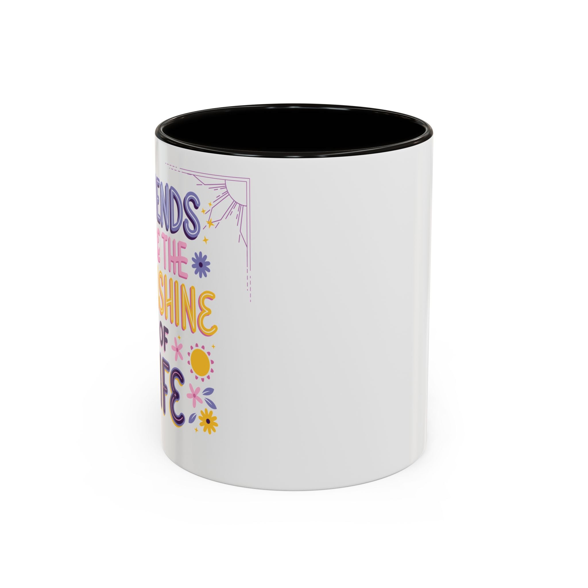 Snack Dealer / Colorful Friendship Ceramic Mug