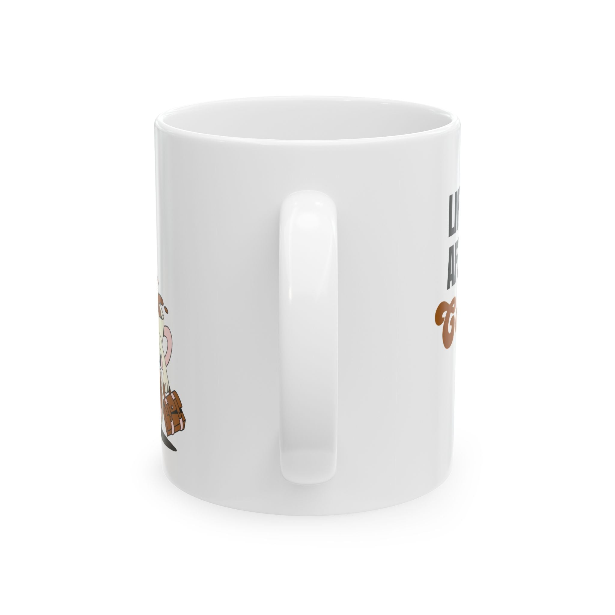 Cute Coffee Lover's Ceramic Mug