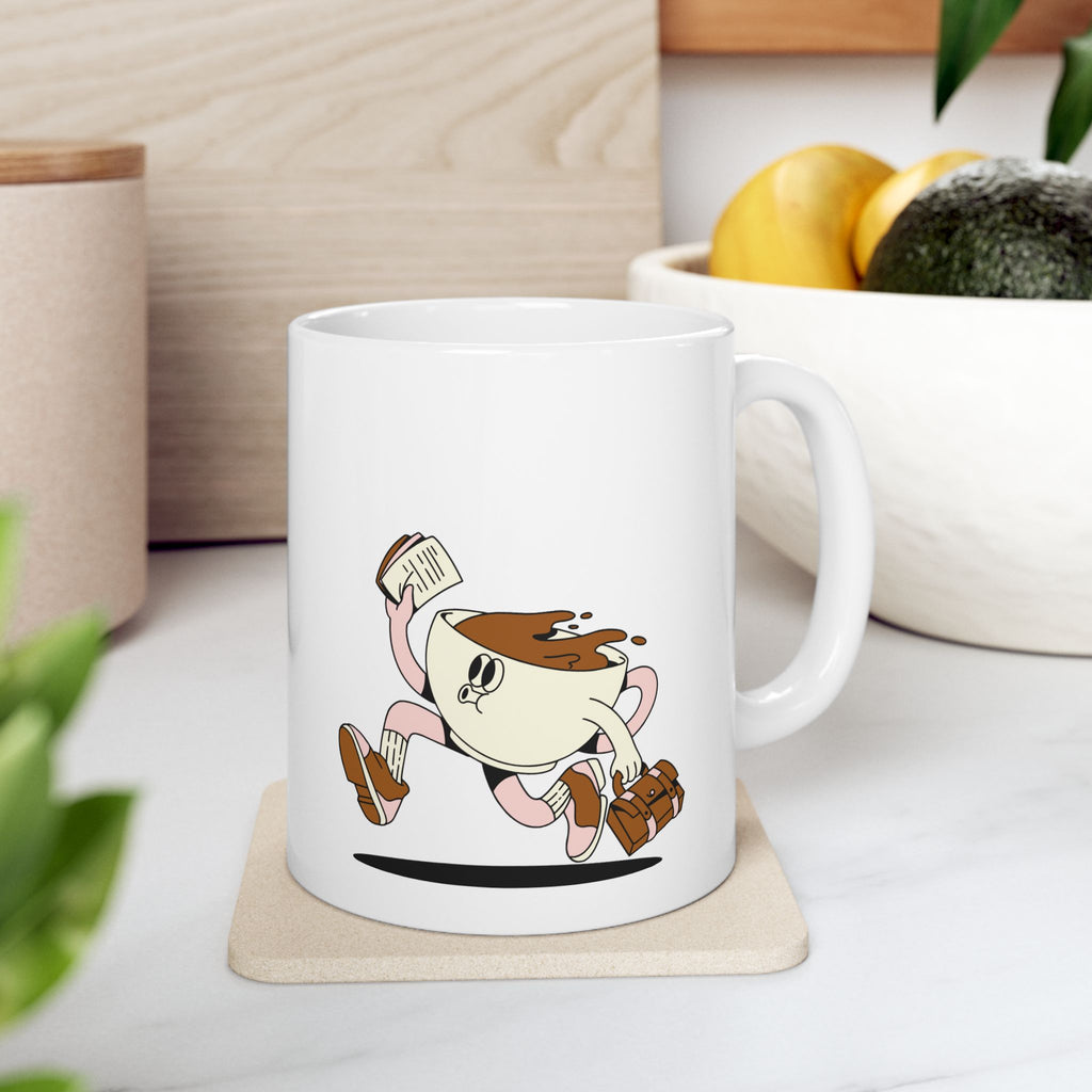 Cute Coffee Lover's Ceramic Mug