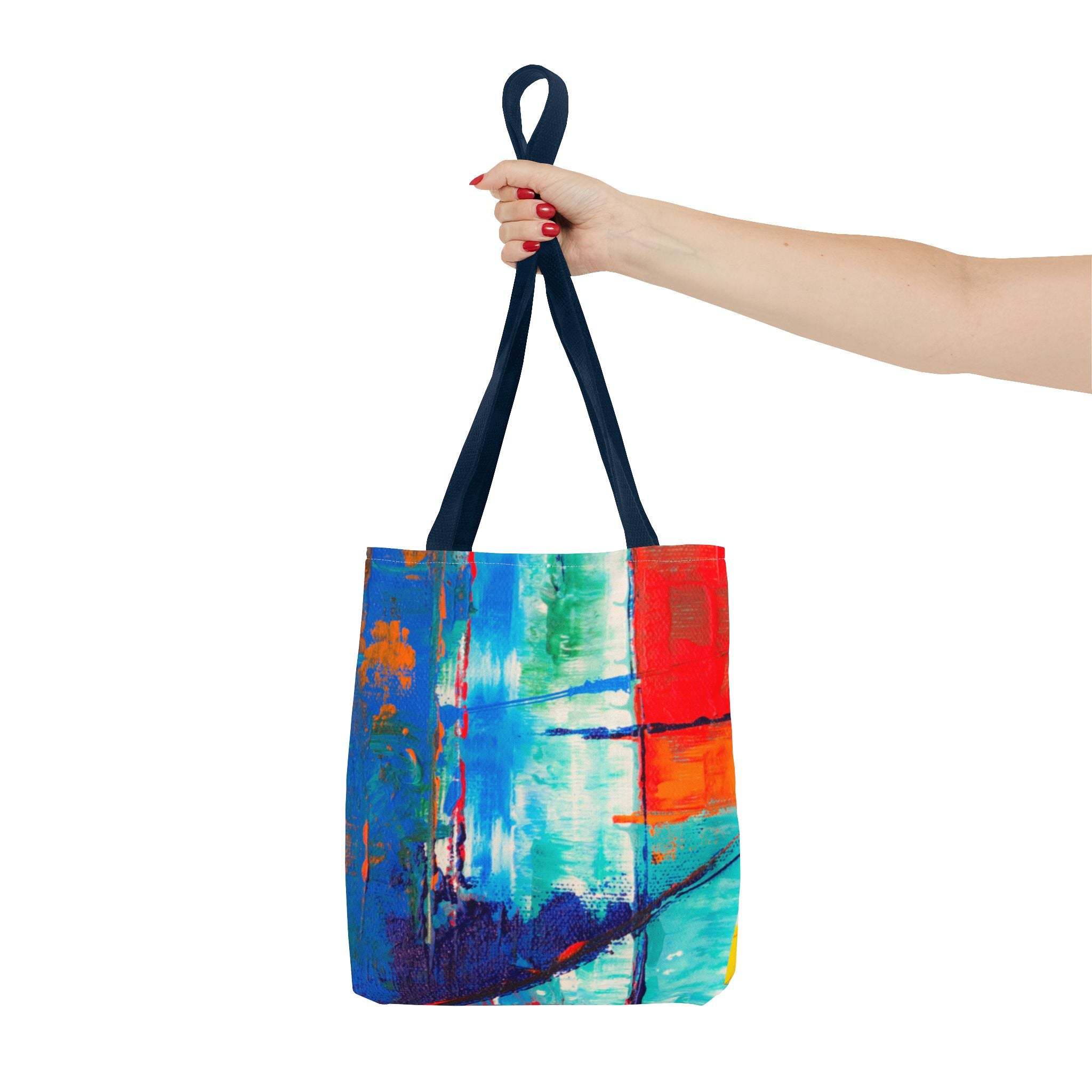 Vibrant Abstract Art Tote Bag