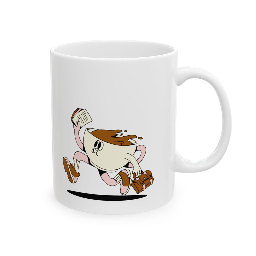 Cute Coffee Lover's Ceramic Mug