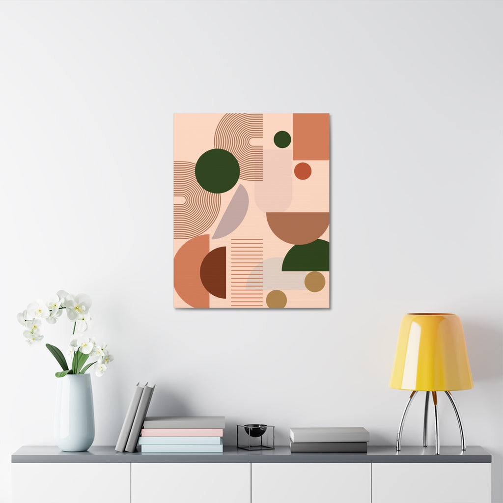Abstract Modern Art Stretched Canvas Print