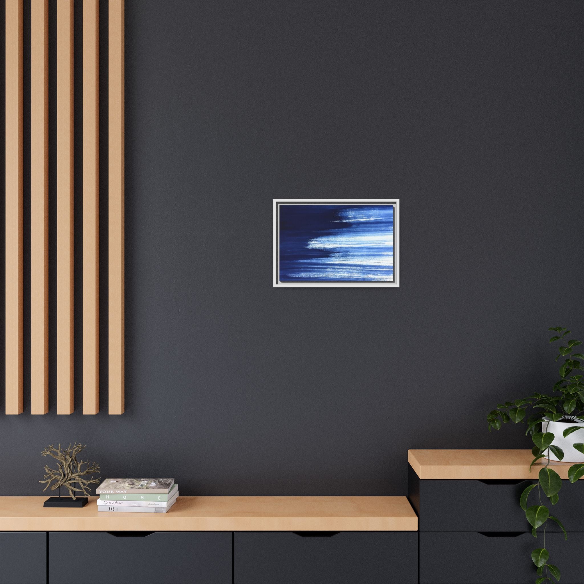 Matte Canvas, Framed (Multi-color)