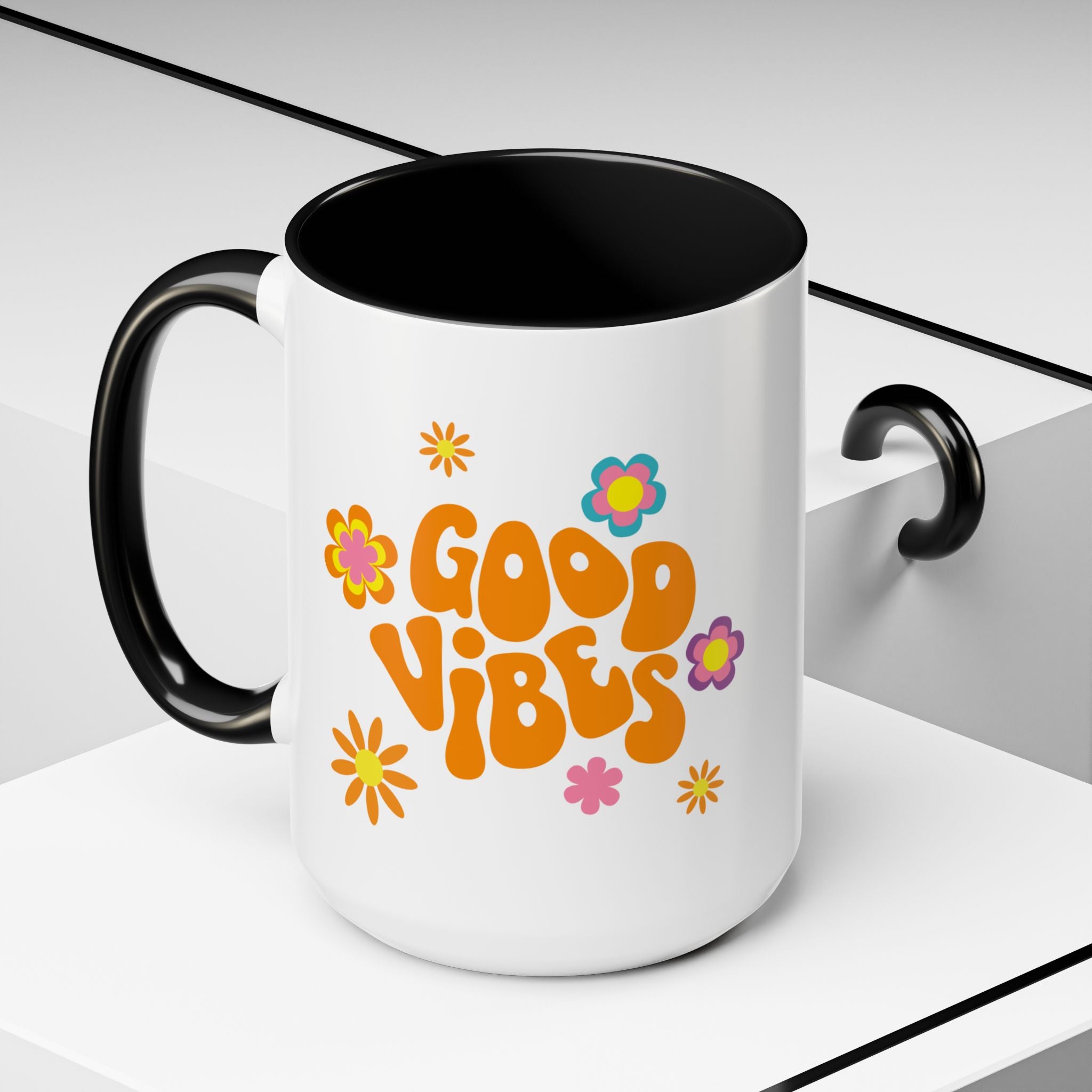 Groovy Floral Coffee Mug