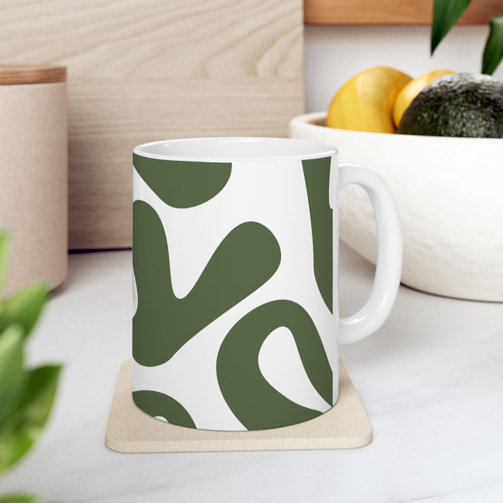 Stylish Abstract Ceramic Mug