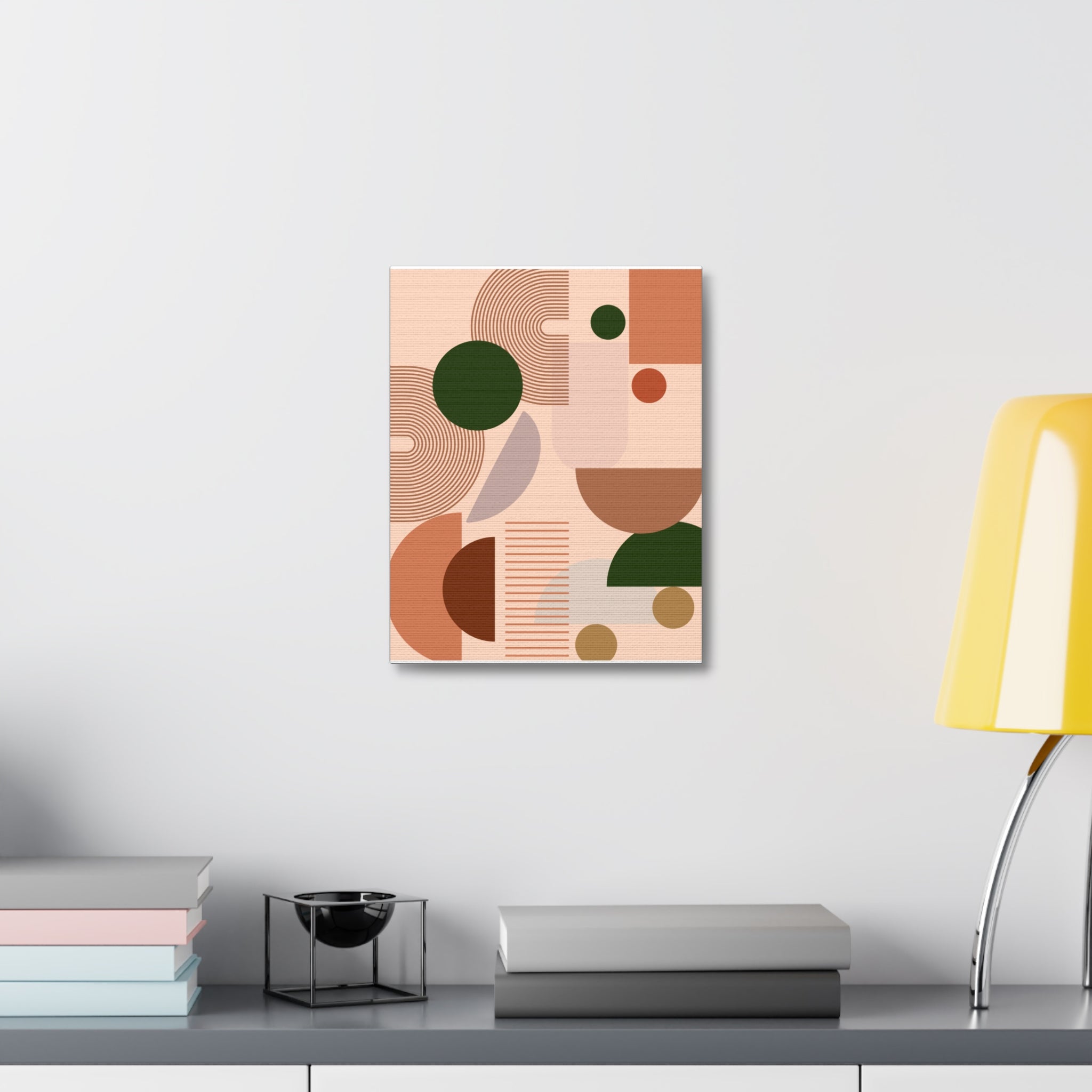 Abstract Modern Art Stretched Canvas Print