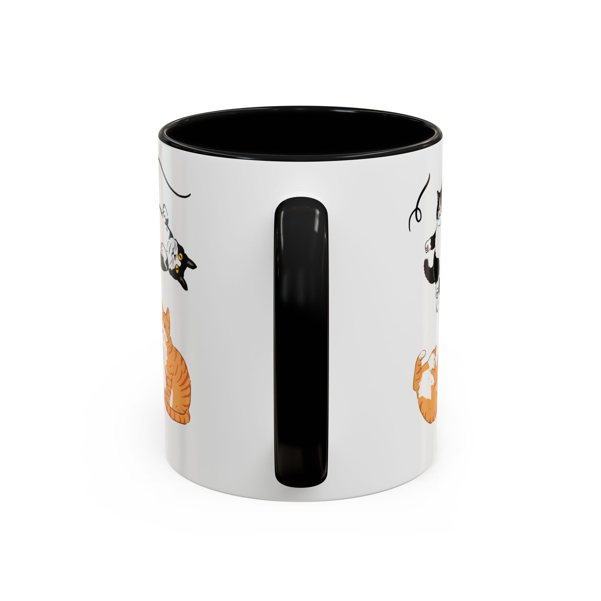 Cute Cat Accent Coffee Mug
