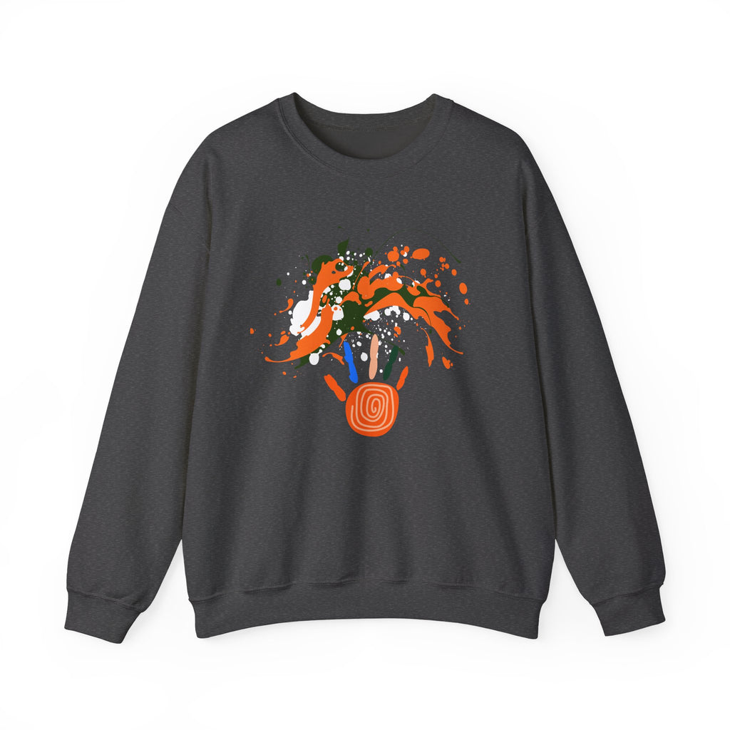 Unisex Vibrant Art Print Crewneck Sweatshirt