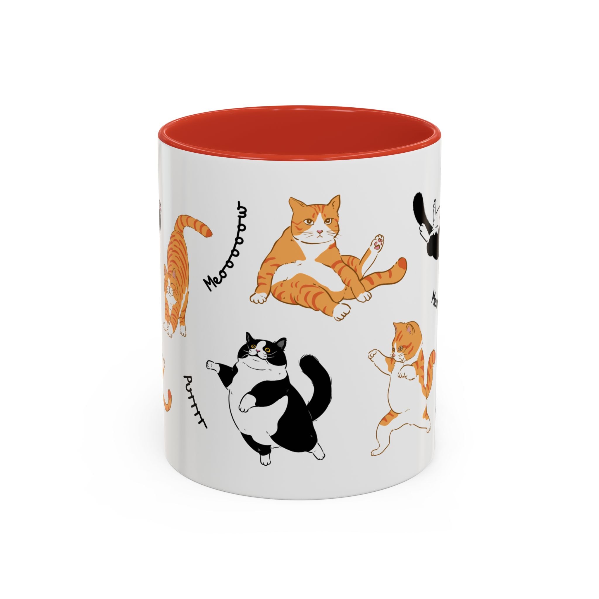 Cute Cat Accent Coffee Mug