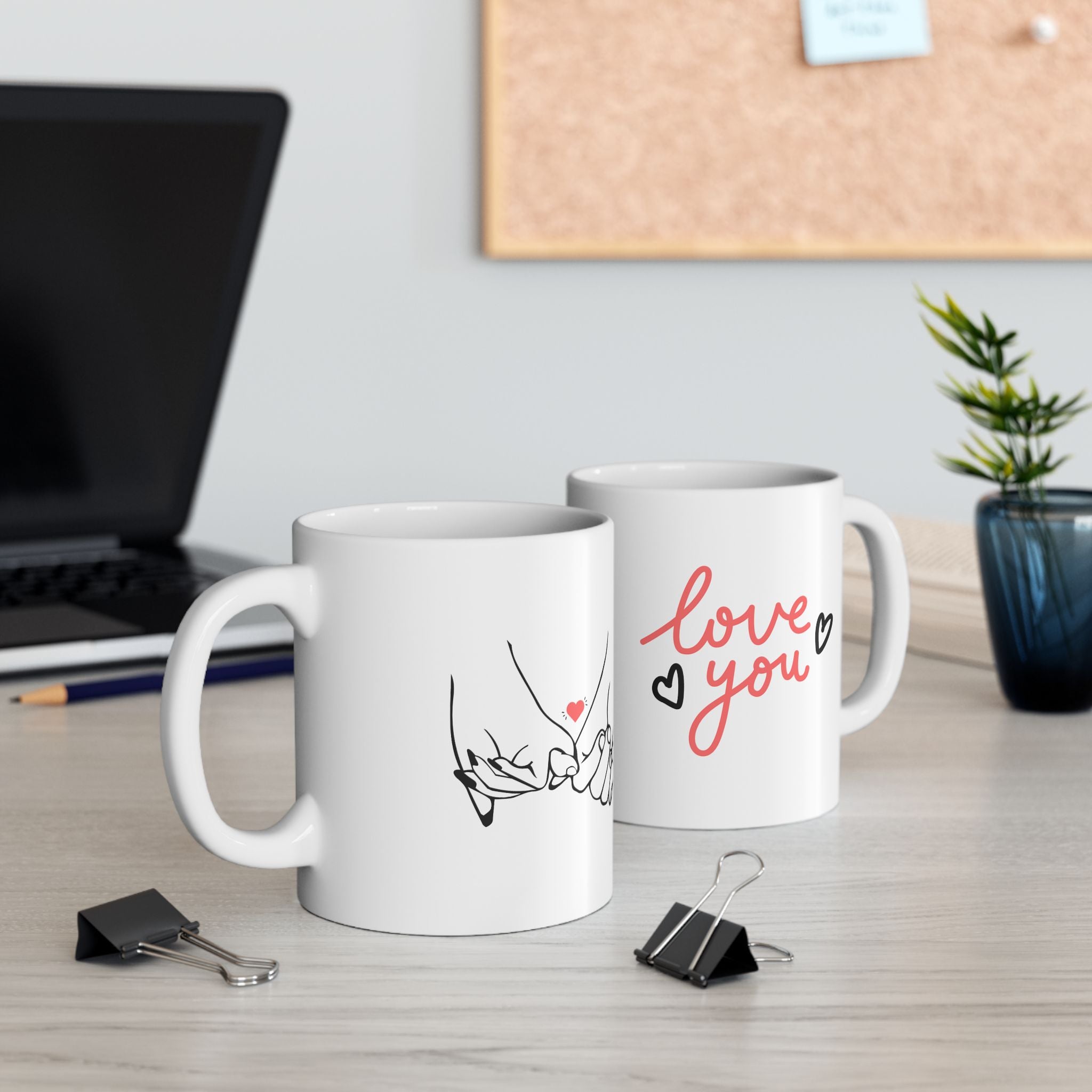 Romantic Holding Hands Mug