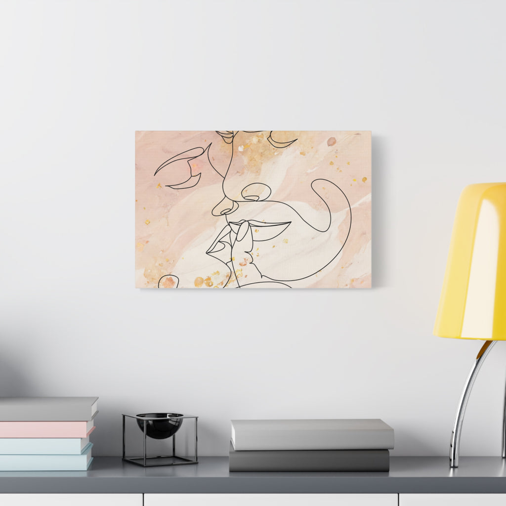 Romantic Canvas Wall Art — Matte Stretched Canvas