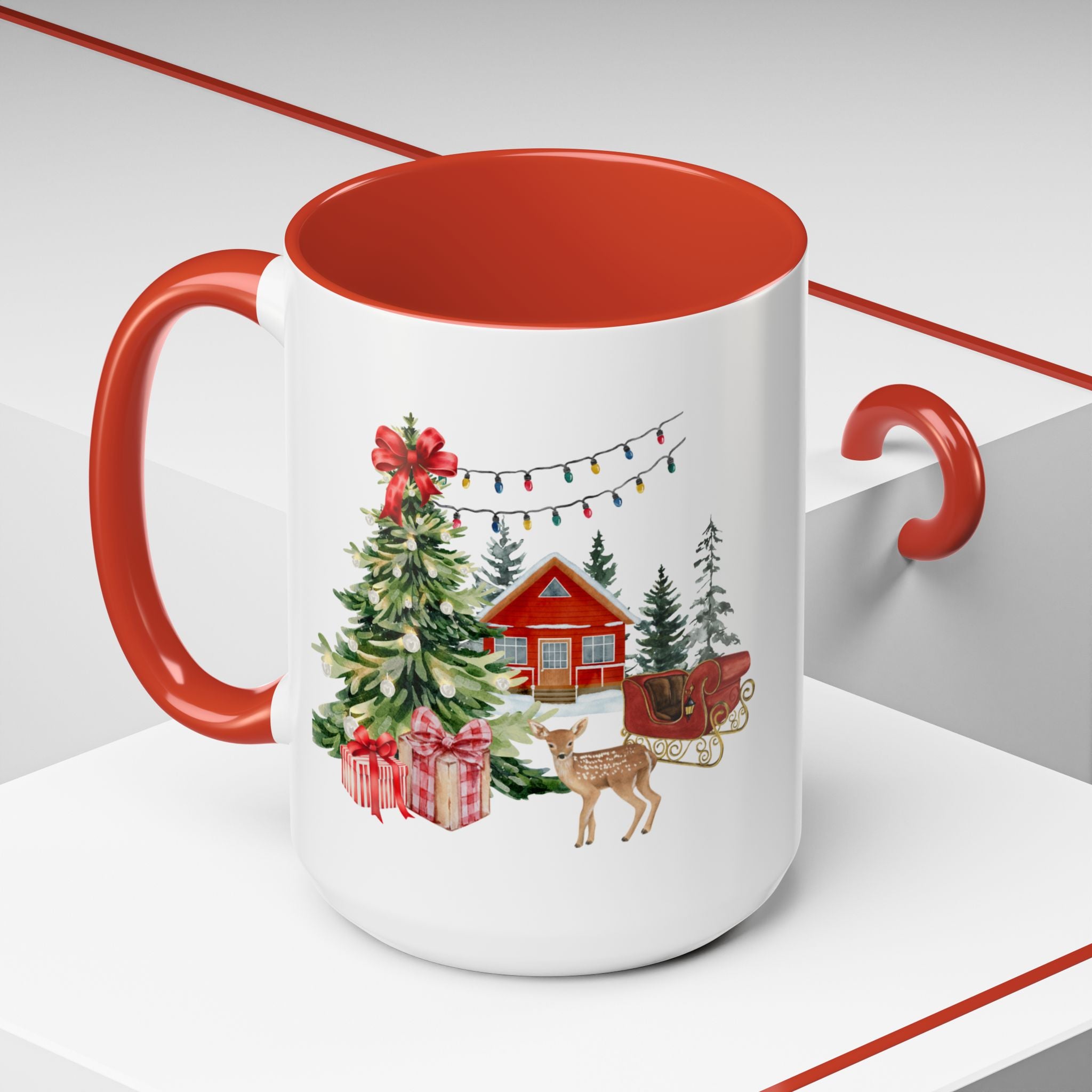 Festive Holiday Coffee Mug