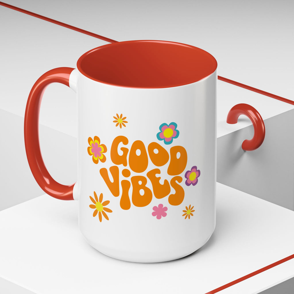 Groovy Floral Coffee Mug