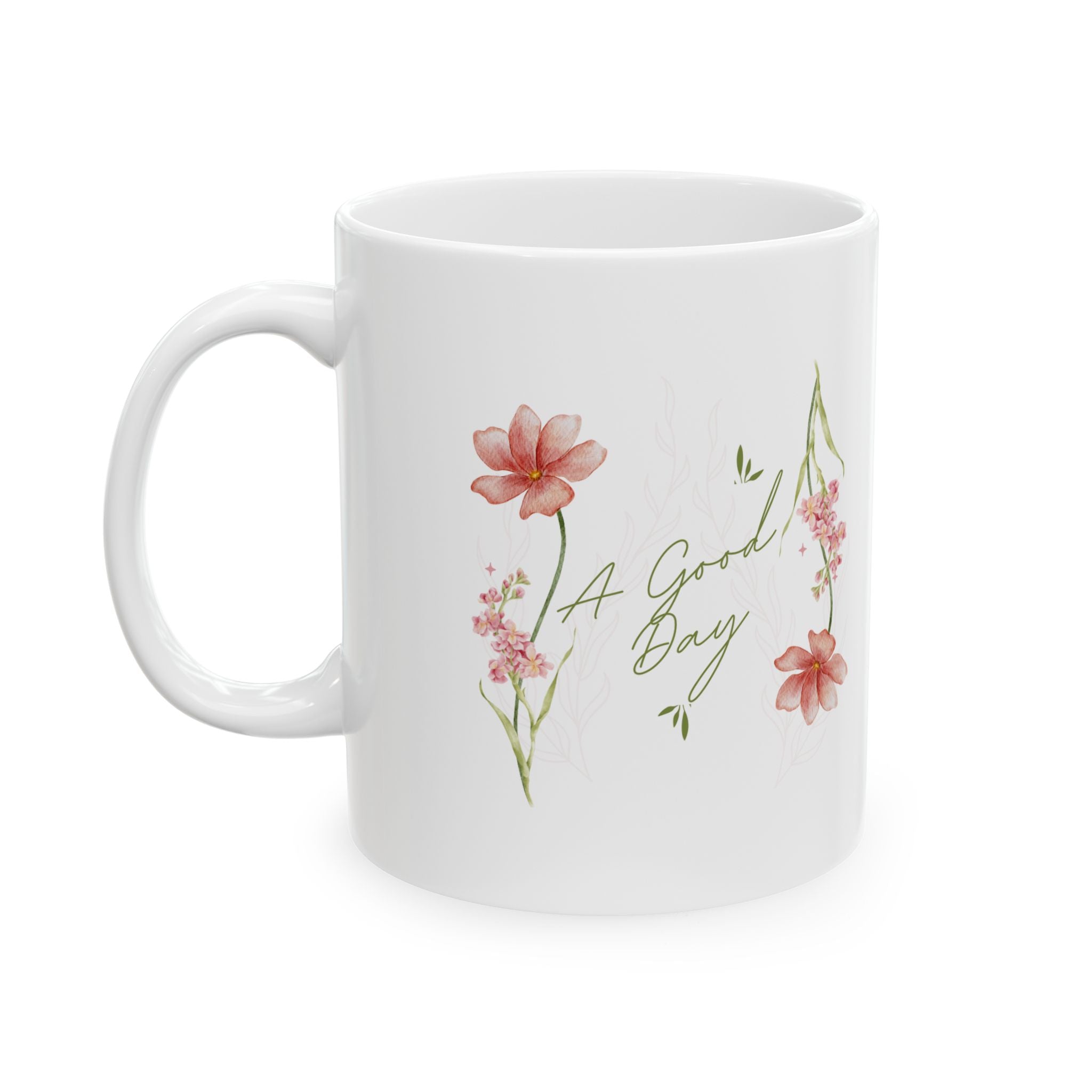 Floral Ceramic Mug