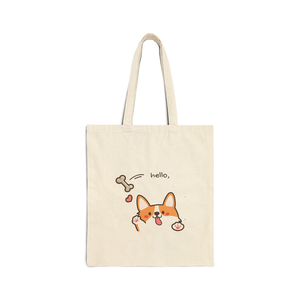Cotton Canvas Tote Bag
