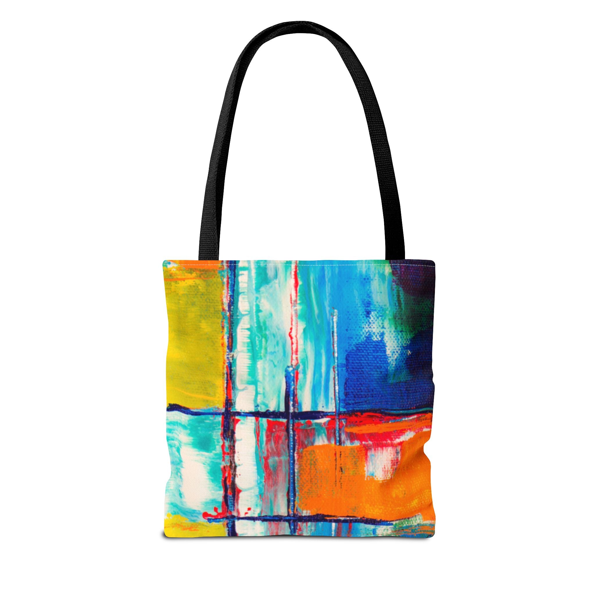 Vibrant Abstract Art Tote Bag