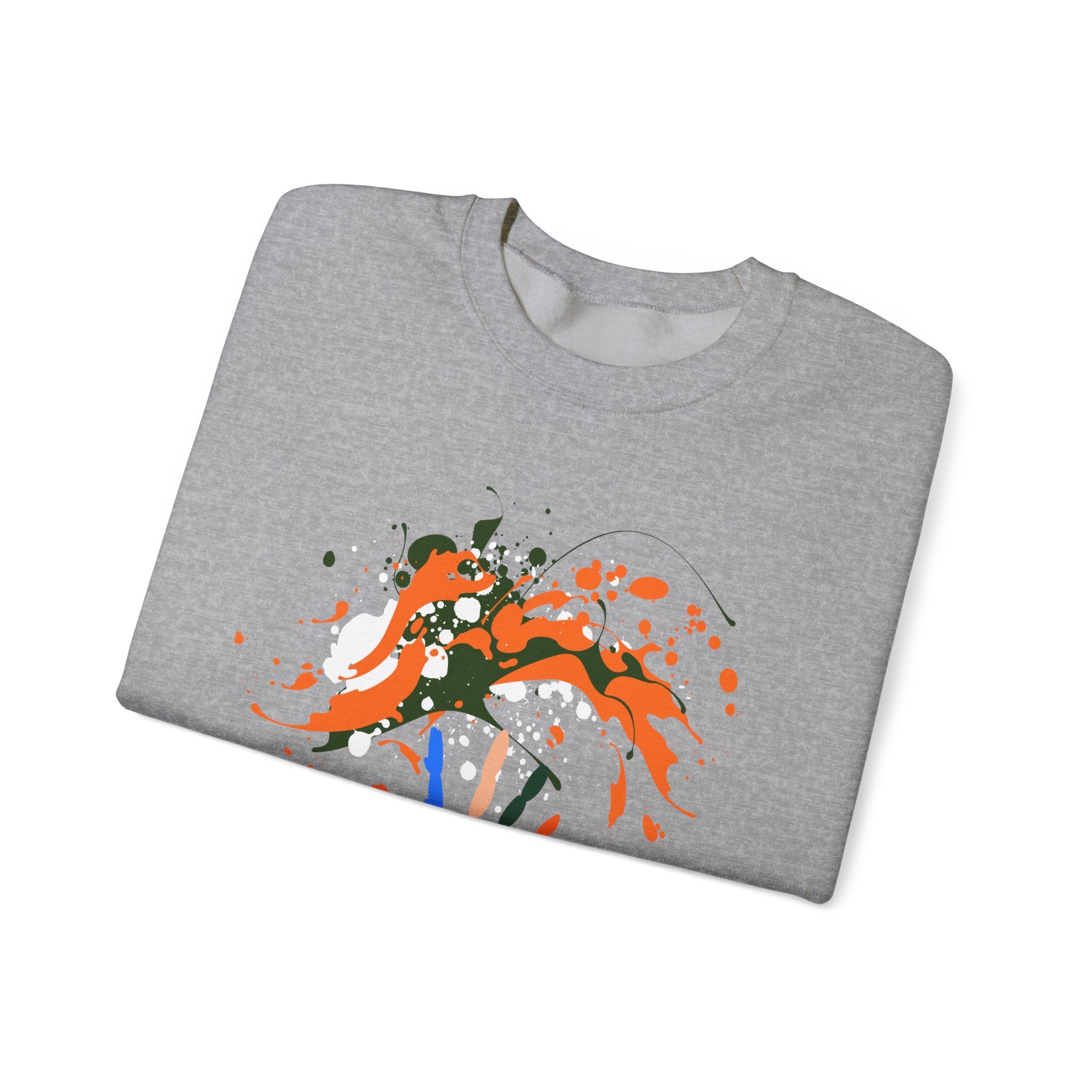 Unisex Vibrant Art Print Crewneck Sweatshirt