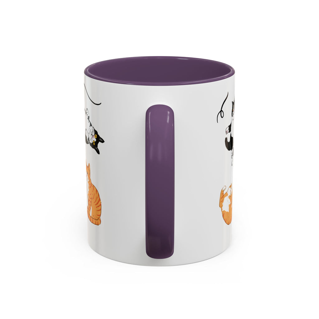 Cute Cat Accent Coffee Mug