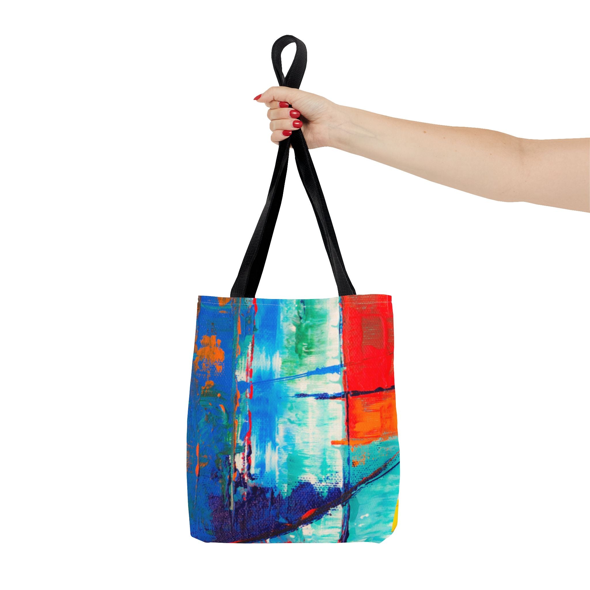 Vibrant Abstract Art Tote Bag