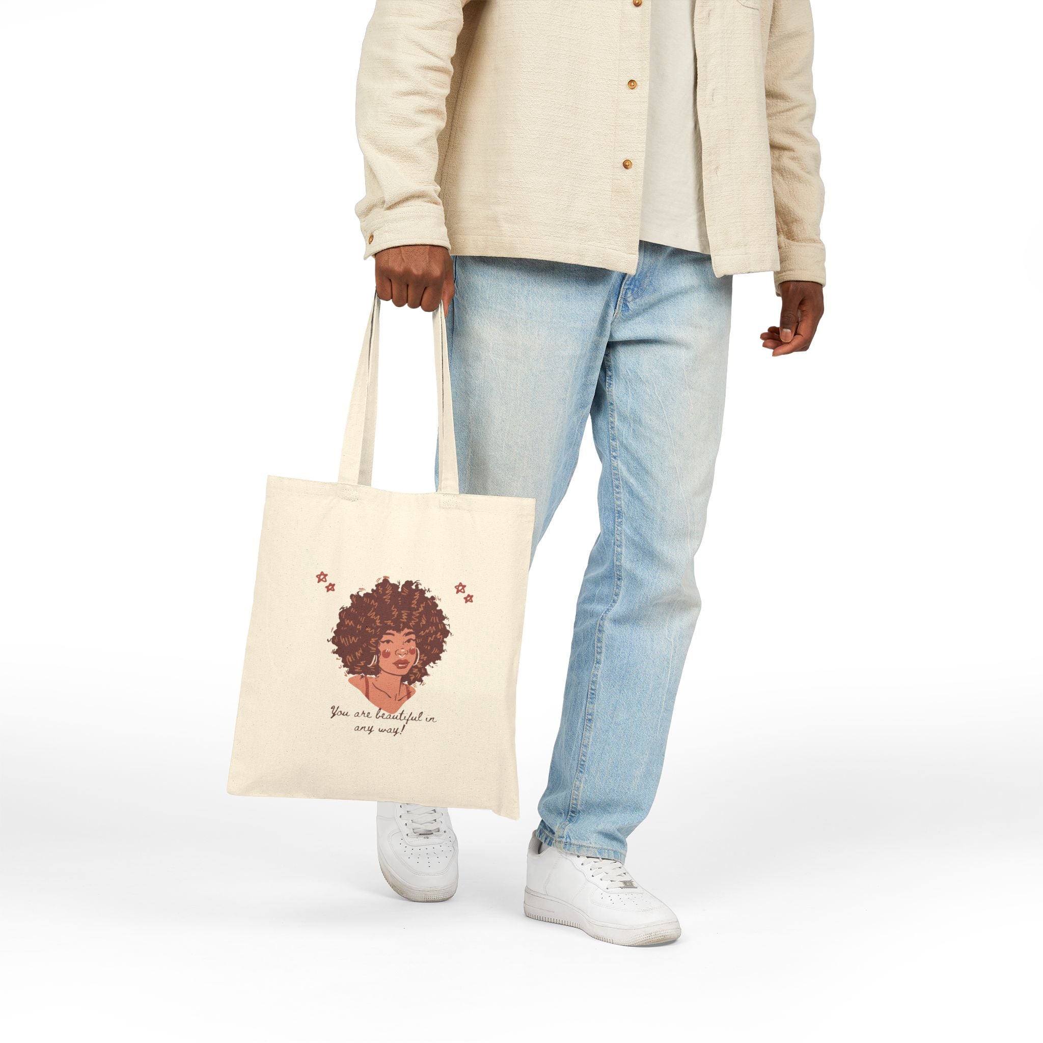 Empowering Cotton Tote Bag
