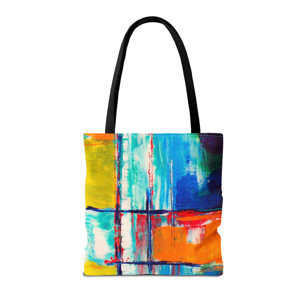 Vibrant Abstract Art Tote Bag