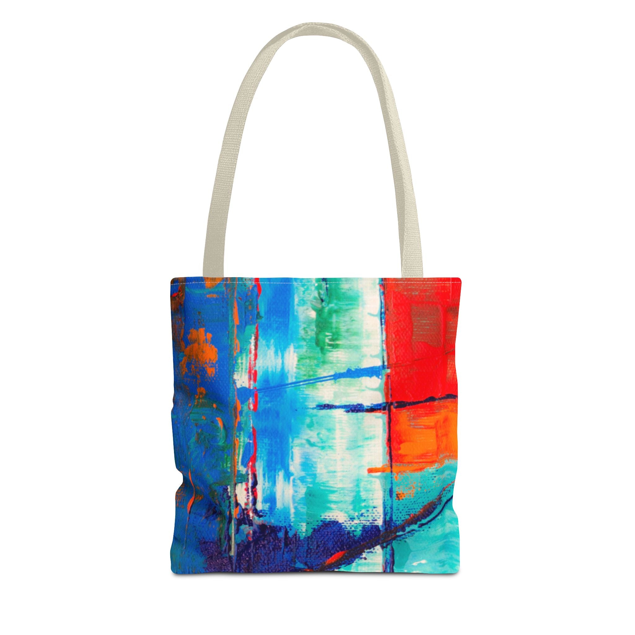 Vibrant Abstract Art Tote Bag