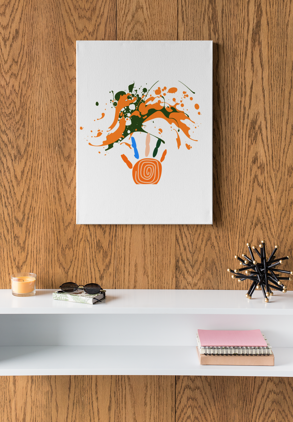 Colorful Abstract Wall Art Canvas