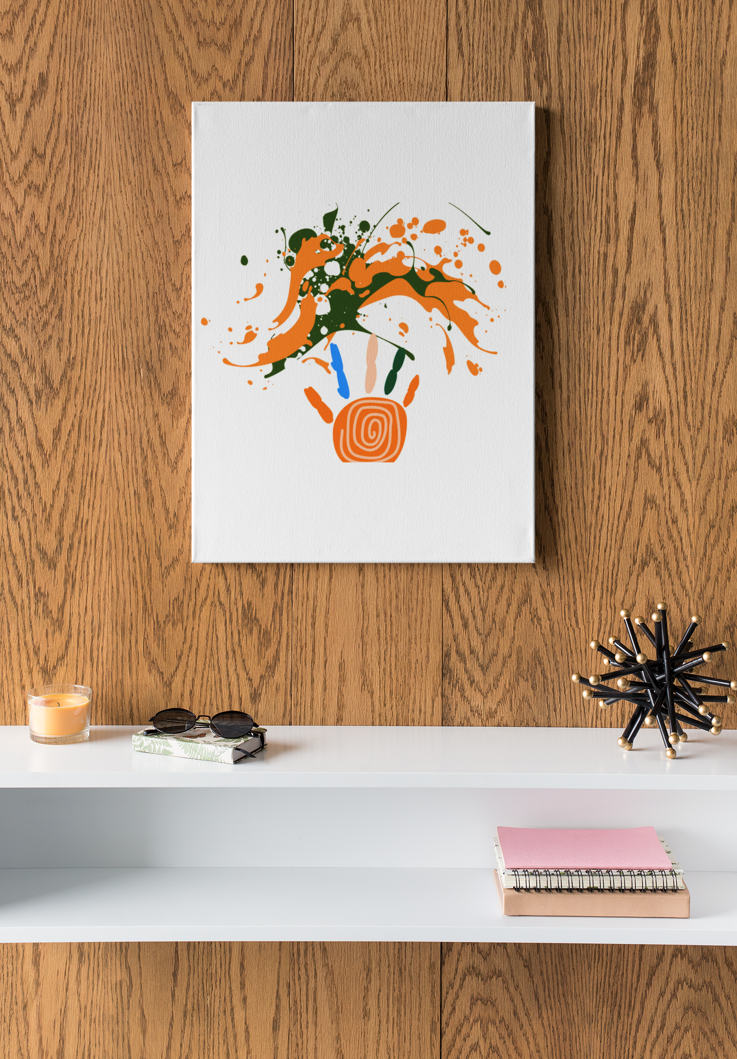 Colorful Abstract Wall Art Canvas