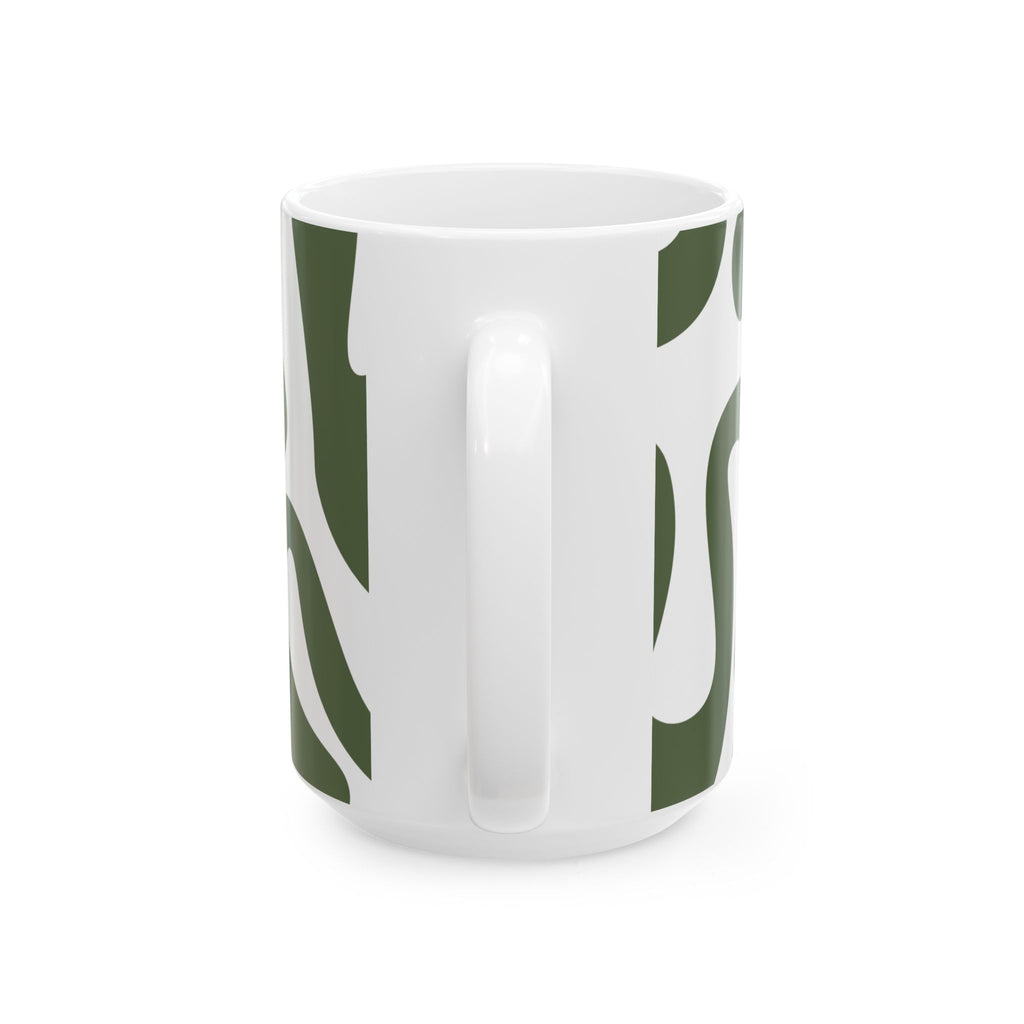 Stylish Abstract Ceramic Mug