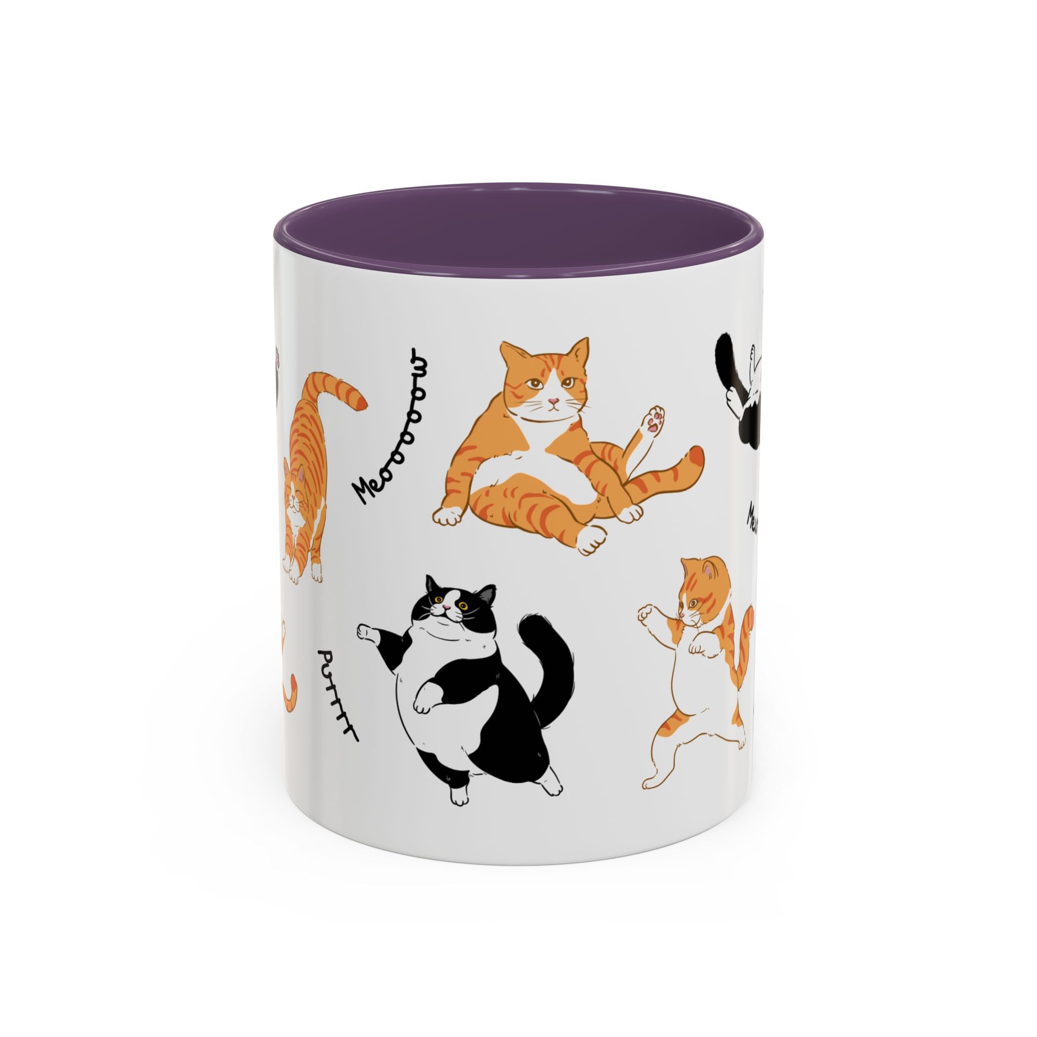 Cute Cat Accent Coffee Mug