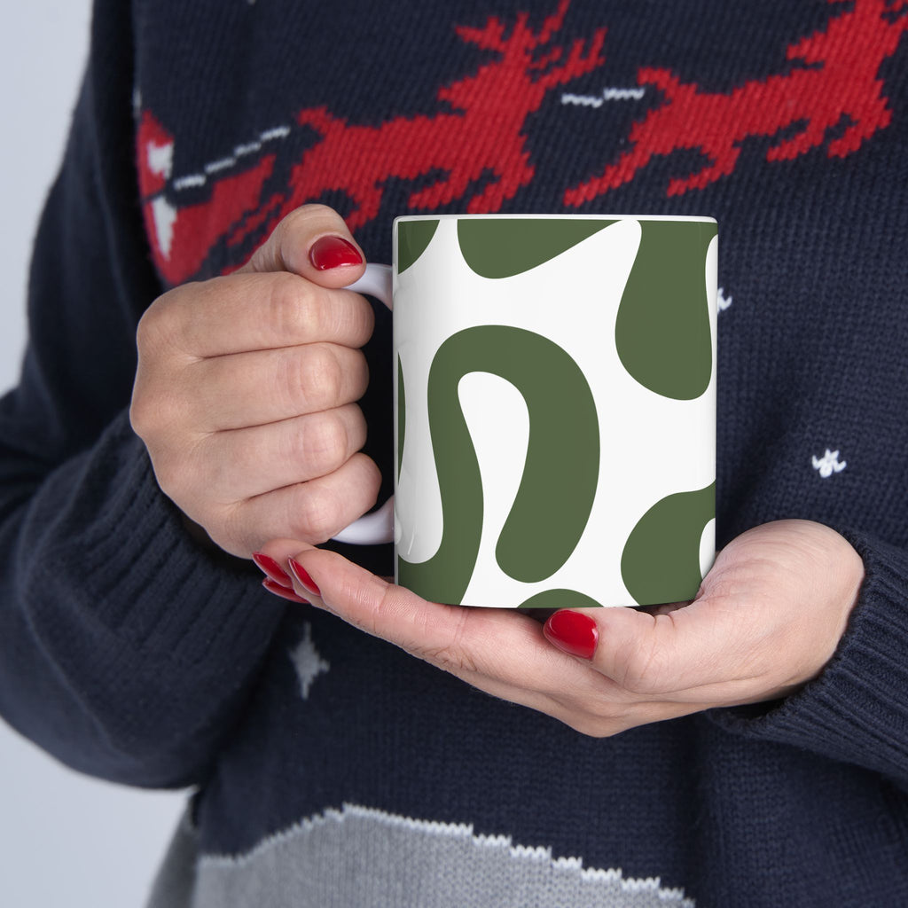 Stylish Abstract Ceramic Mug