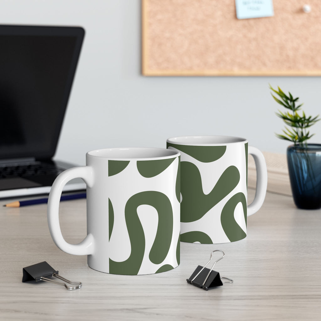 Stylish Abstract Ceramic Mug
