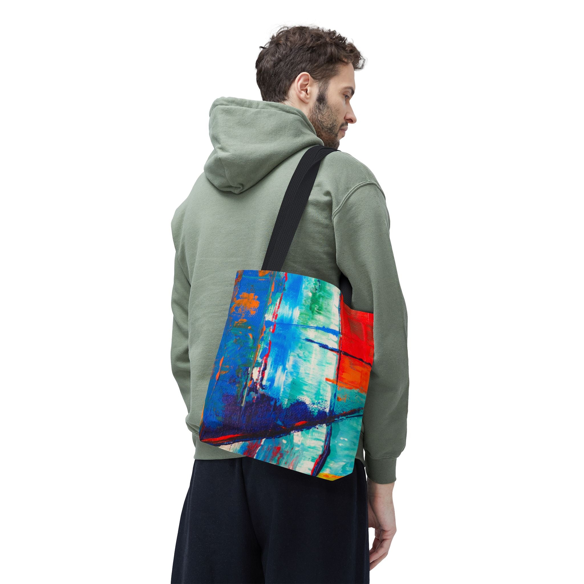 Vibrant Abstract Art Tote Bag