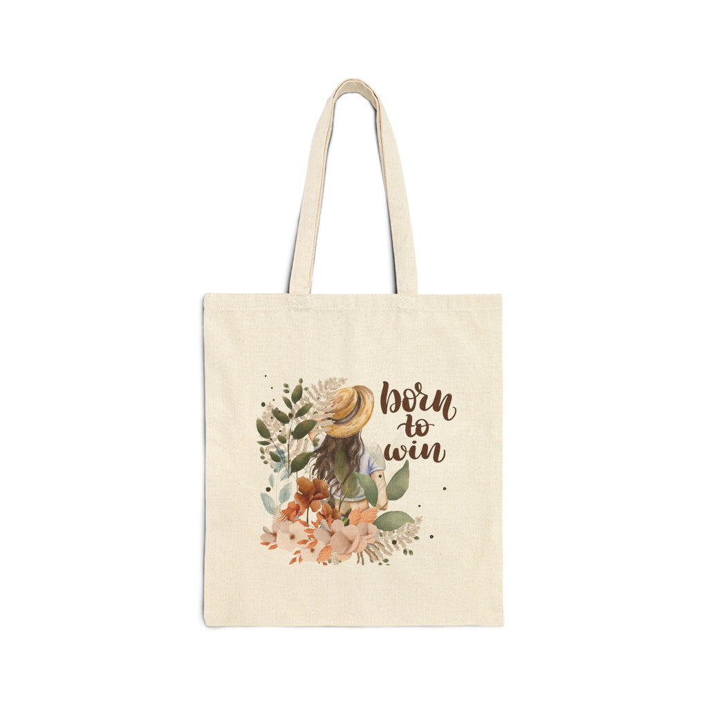 Born to Win Tote Bag