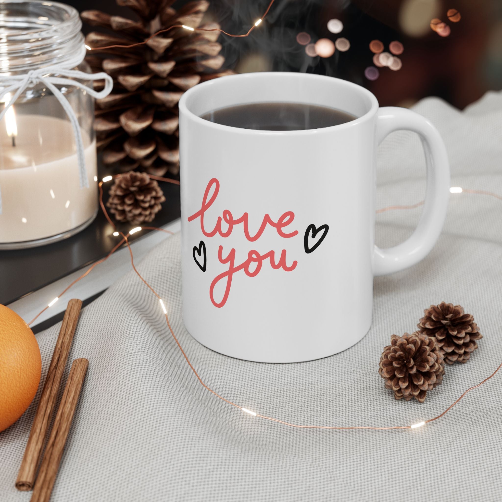 Romantic Holding Hands Mug