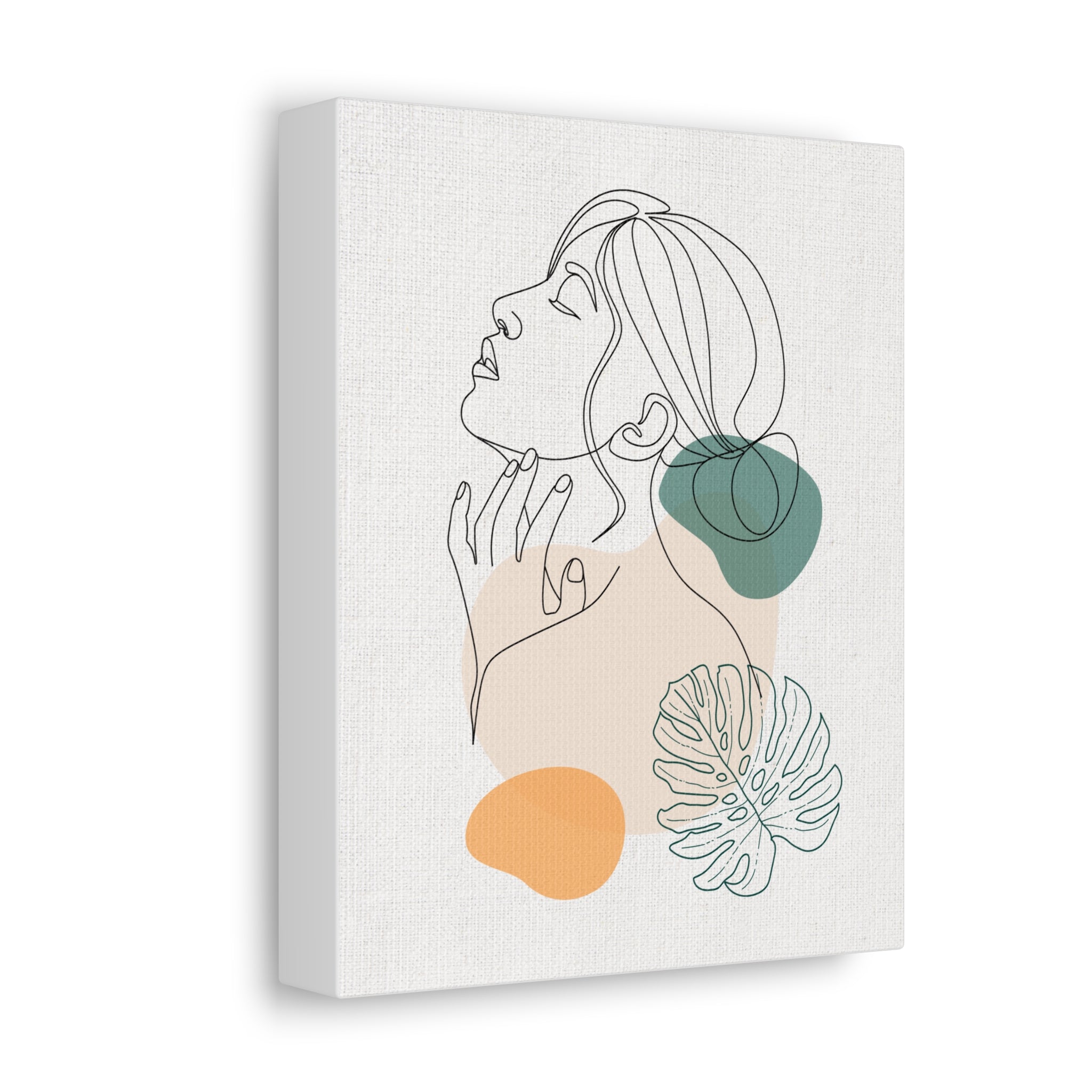 Abstract Woman Canvas Art