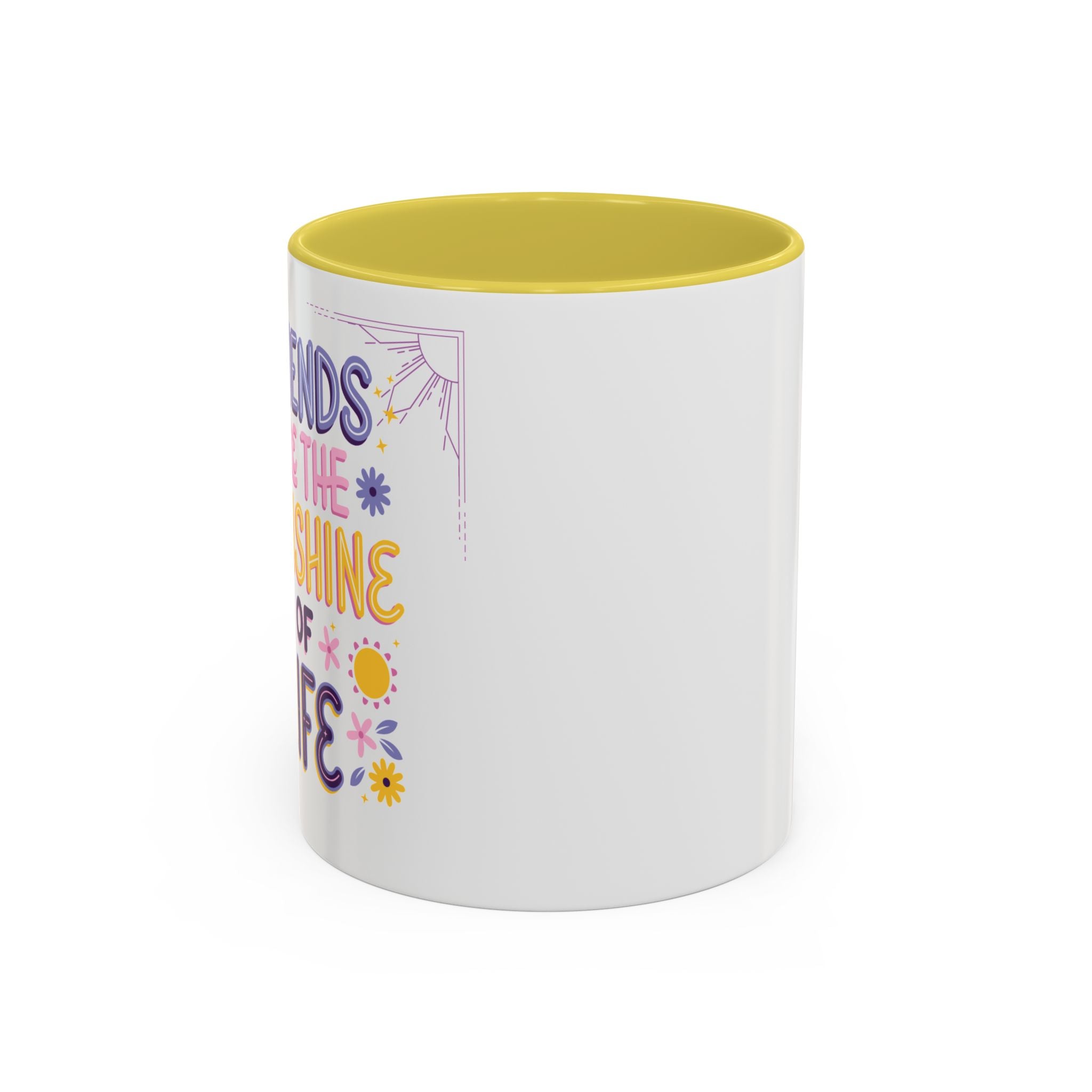 Snack Dealer / Colorful Friendship Ceramic Mug