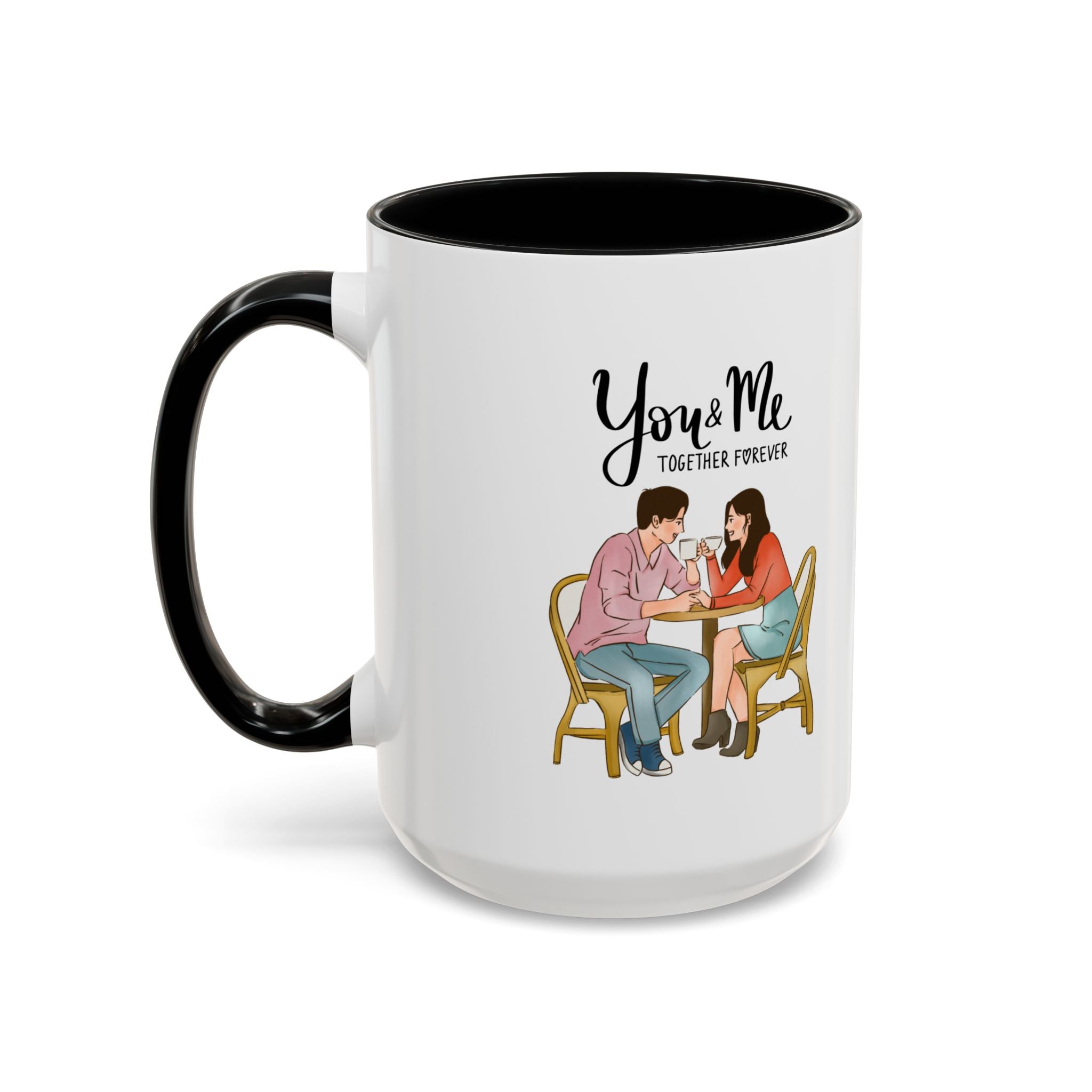 Personalized Accent Coffee Mug
