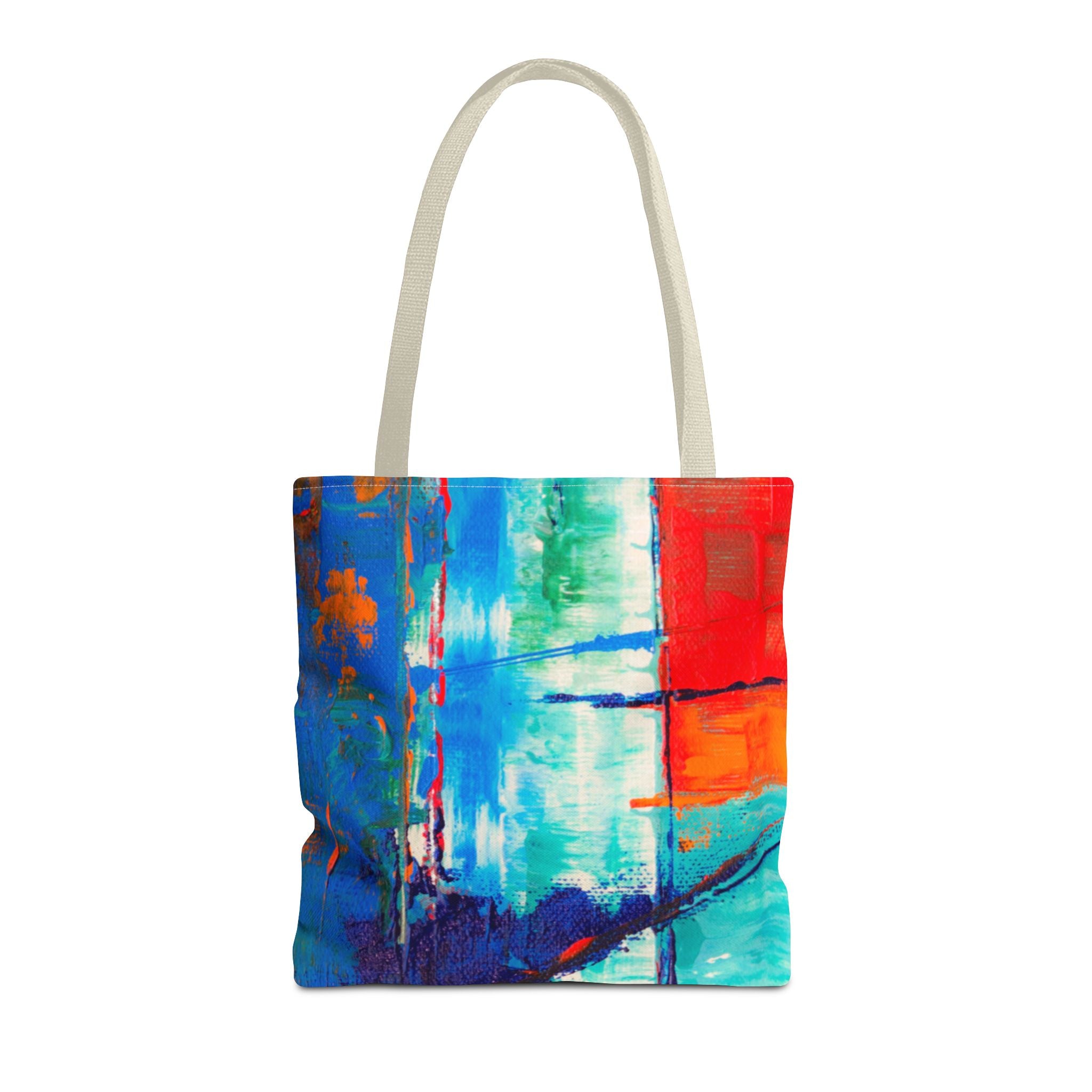 Vibrant Abstract Art Tote Bag