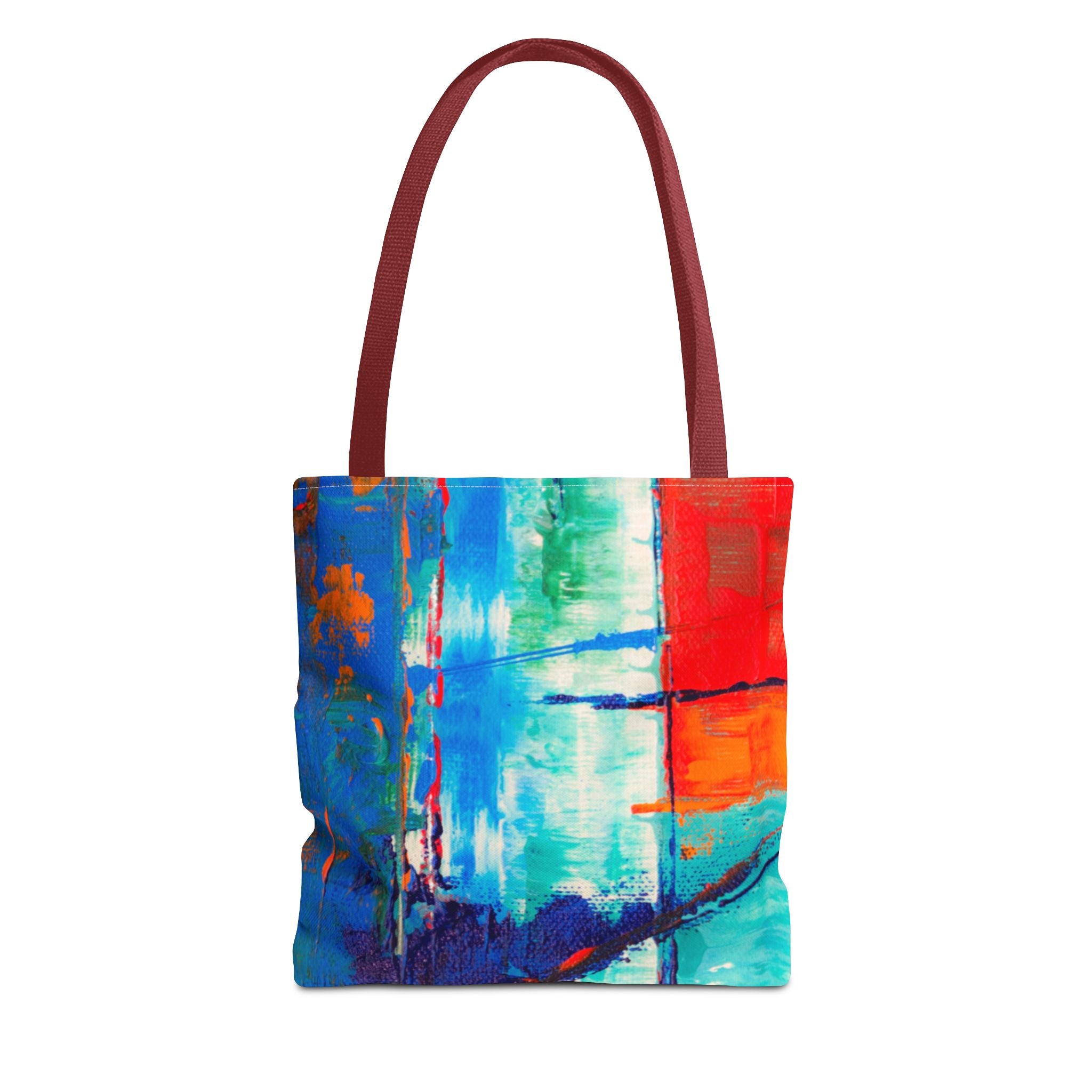 Vibrant Abstract Art Tote Bag